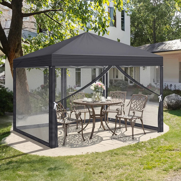 August Bank Holiday Garden Party Checklist — 3 x 3m Gazebo Canopy Pop Up Tent Outdoor Garden Party — product view