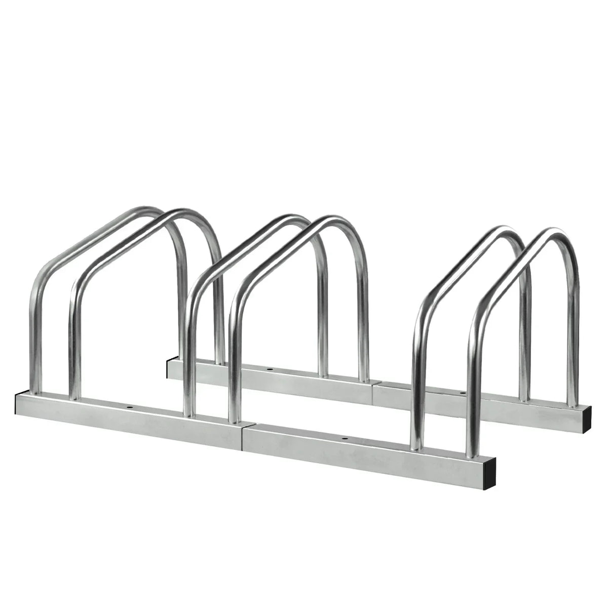Bike Stand Rack For Bicycle Parking Stand Floor Wall Mount Indoor Outdoor New — on a clean white background