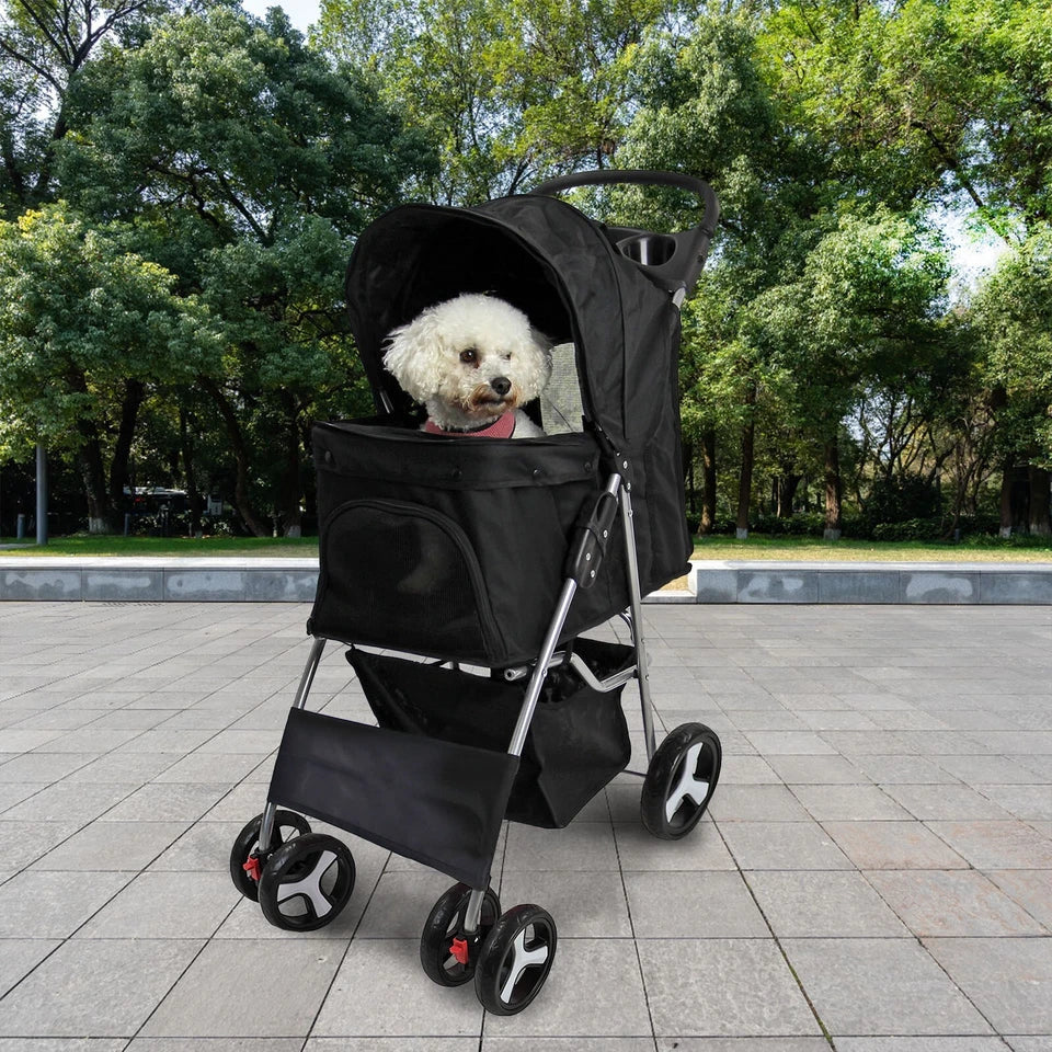 International Dog Day 2026: Meaningful Ideas for Your Dog — Pet Stroller Dog Cat Puppy Pram Pushchair Travel Cart Jogging Buggy Carrier — product view
