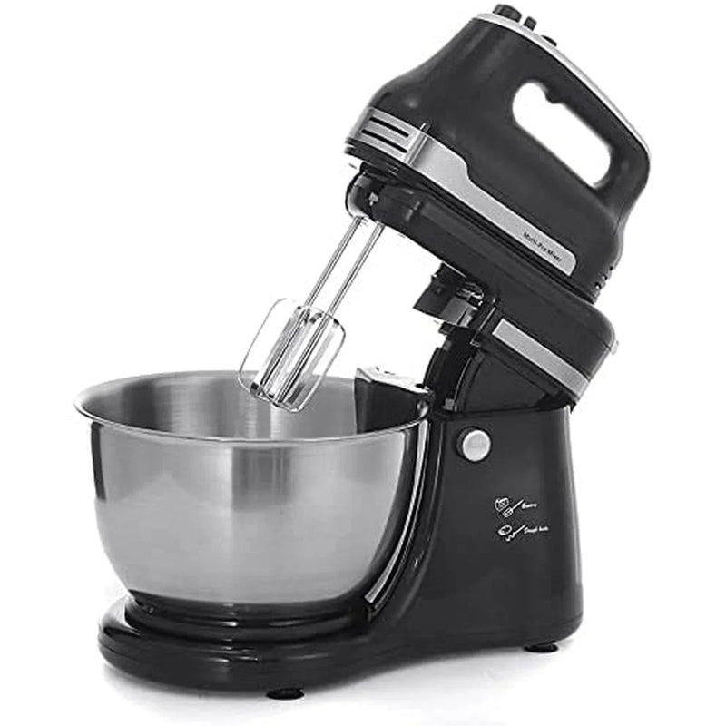 Stand Mixer for Baking Food with Dough Hooks 4.2l Whisk Attachment Beaters — on a clean white background