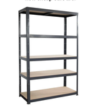 180x120x60cm Garage Shelving Units Single Bay 5 Tier Shelf Unit — alternate product view 3