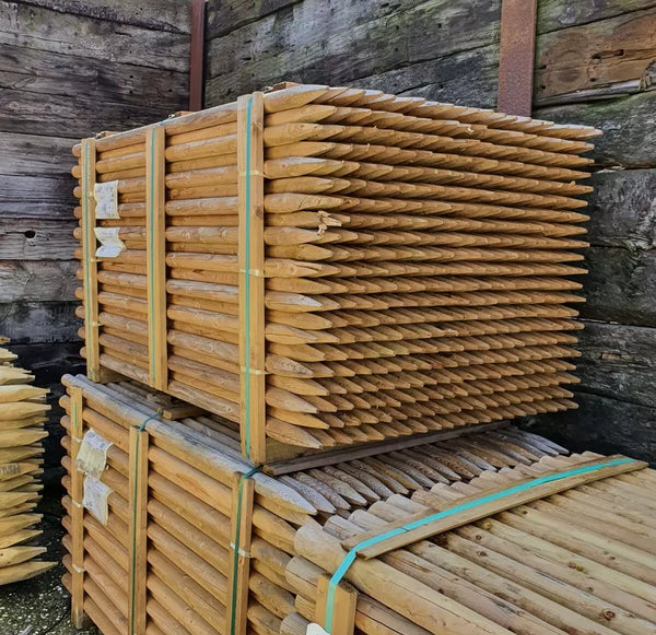 Round Fence Posts — 10 Packs — Multiple Sizes — alternate product view 3