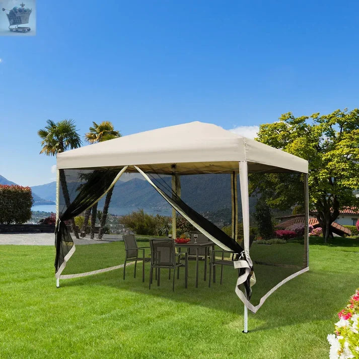 3 x 3m Gazebo Canopy Pop Up Tent Outdoor Garden Party — alternate product view 2