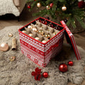 Christmas bauble storage organiser with 64 slots