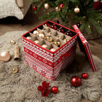 Christmas bauble storage organiser with 64 slots