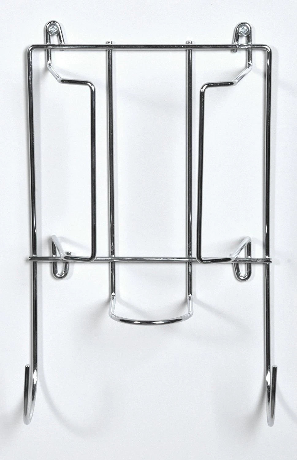 Door or cupboard mounted ironing storage holder