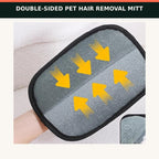 Double-Sided Pet Hair Removal Mitt for Furniture & Clothing — 24 × 16 cm — main product view