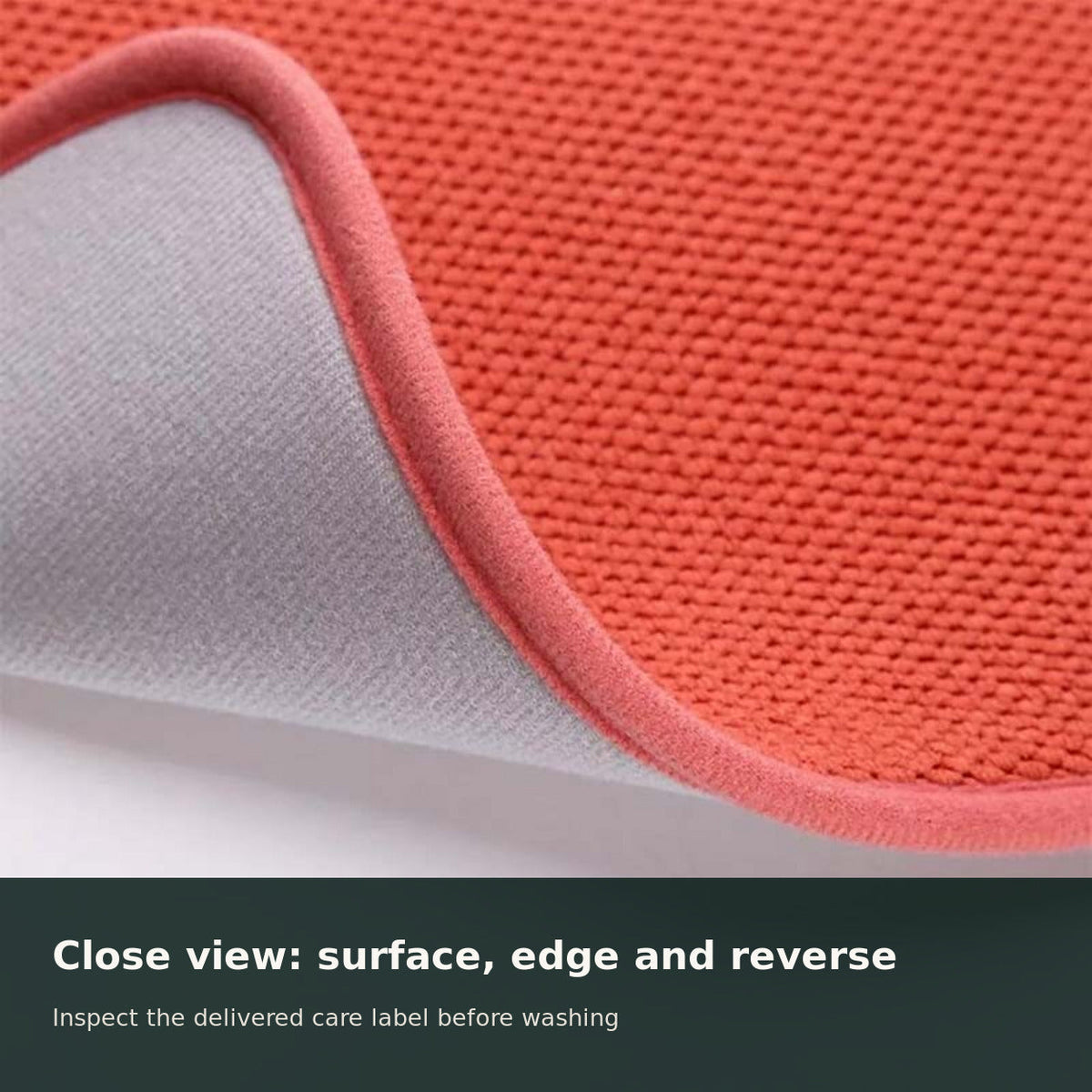 Large Microfibre Dish Drying Mat — 50 × 38 cm — alternate product view 3