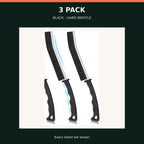 Hard-Bristle Crevice Cleaning Brushes — 3 Pack — 3 Pack — product view