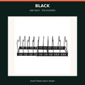 Expandable Pan & Lid Organiser Rack — 10 Dividers — Black — product view