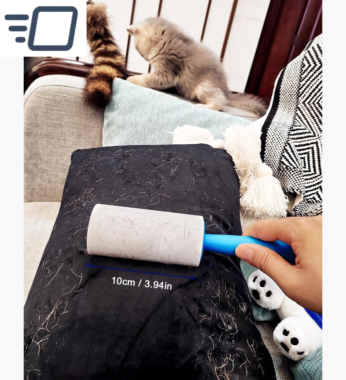 1000-sheet lint roller set – view 2