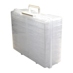 clear jumbo photo storage box with inner cases — view 1