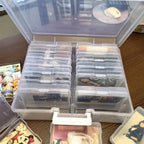 clear jumbo photo storage box with inner cases — view 4