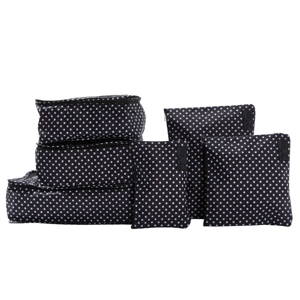 Periea Lucy packing cubes arranged for travel