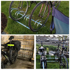 Bike Stand Rack For Bicycle Parking Stand Floor Wall Mount Indoor Outdoor New — alternate product view 3