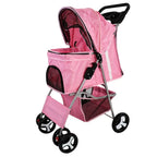 Pet Stroller Dog Cat Puppy Pram Pushchair Travel Cart Jogging Buggy Carrier — alternate product view 13