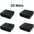 Yoga Tiles Mat Gym Thick Flooring Interlocking Floor Mats Soft Foam 60x60cm — 20 Mats ( 80sq.ft ) — product view