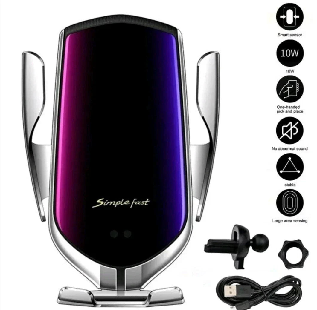 R2 Wireless Car Phone Holder Charger — main product view