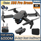 2024 Drone RC Drones Pro 4K HD Camera GPS WIFI FPV Quadcopter Foldable Bag Gifts — alternate product view 2