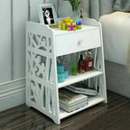 Bedside Table With White Drawer Cabinet — alternate product view 4