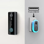 Safe Doorbell Camera Wireless, Smarter Way to Protect Your Home, Wireless WiFi — alternate product view 9