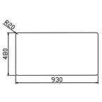 Stainless Steel Single Bowl Inset Kitchen Sink Left Hand Modern Drainer Wastes — alternate product view 5
