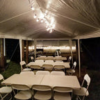 3x6M Gazebo Marquee Party Tent With 6 Sides Garden Patio Outdoor Canopy White UK — alternate product view 7
