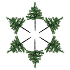 6 x Pre Lit Garden Christmas Tree Path Lights 90 LED Set Lawn Outdoor Decoration — alternate product view 4