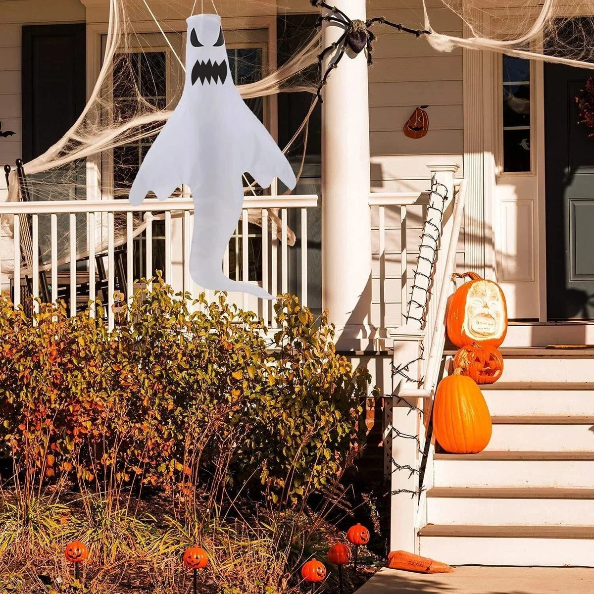 4X Halloween LED Light Ghost Outdoor Decors Garden Prop Party Hanging Decor — alternate product view 10