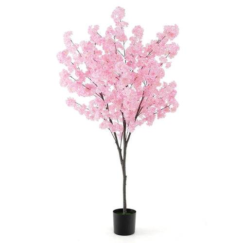 190cm Tall Artificial Cherry Blossom Tree Faux Floral Plant 1170 Flowers — on a clean white background