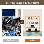 5 Tiers Bamboo Shoe Rack — alternate product view 7