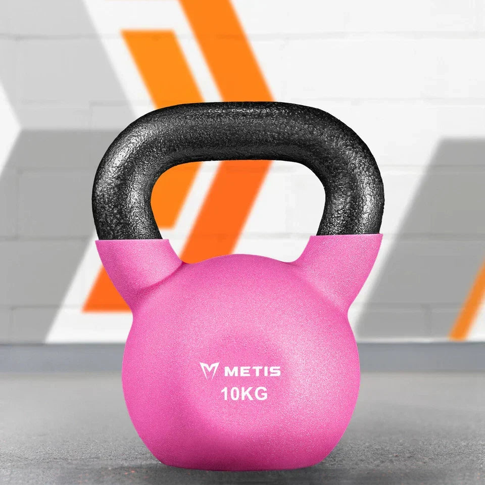 METIS Neoprene Kettlebells [4-20kg] — IRON TRAINING WEIGHTS – Gym/ Home Workouts — 10kg — product view