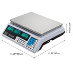 40Kg Digital Pricing Scale Electronic Price Computing Weight Shop Market UK Plug — alternate product view 4