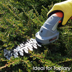 Electric Hedge Trimmer Cordless 2 in 1 7.2V Handheld Multi Tool Bush Cutter — alternate product view 3