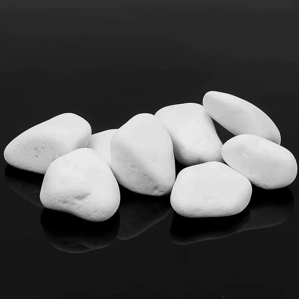 Decorative MARBLE EXTRA WHITE Stones / Pebbles HOME & GARDEN AQUARIUM 20-70 mm — alternate product view 8
