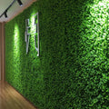 6X Artificial Plant Fence Greenery Wall Hedge Grass Mat Foliage Screen Panels UK — alternate product view 2