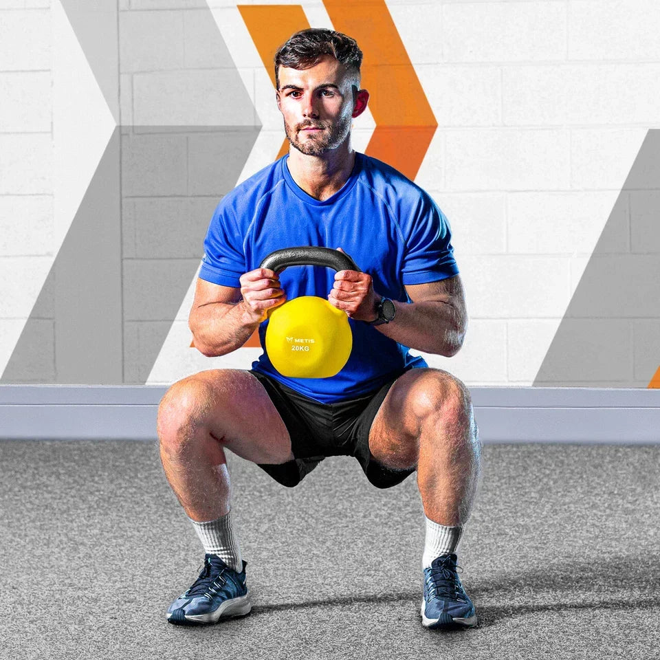 METIS Neoprene Kettlebells [4-20kg] — IRON TRAINING WEIGHTS – Gym/ Home Workouts — alternate product view 5