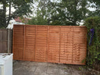 Dip Treated Overlap Fence Panel - (6 x 6ft / 6 x 5ft /6 x 4ft / 6 x 3ft) — alternate product view 5