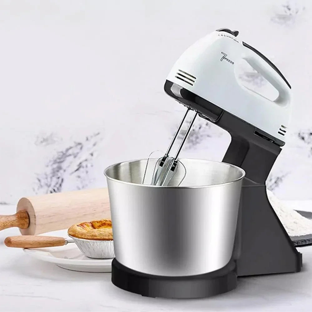 7 Speed + Cake Electric Stand Mixer Food Multi Mixing Bowl Blender Beater Dough — alternate product view 4