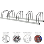 Bike Stand Rack For Bicycle Parking Stand Floor Wall Mount Indoor Outdoor New — alternate product view 9