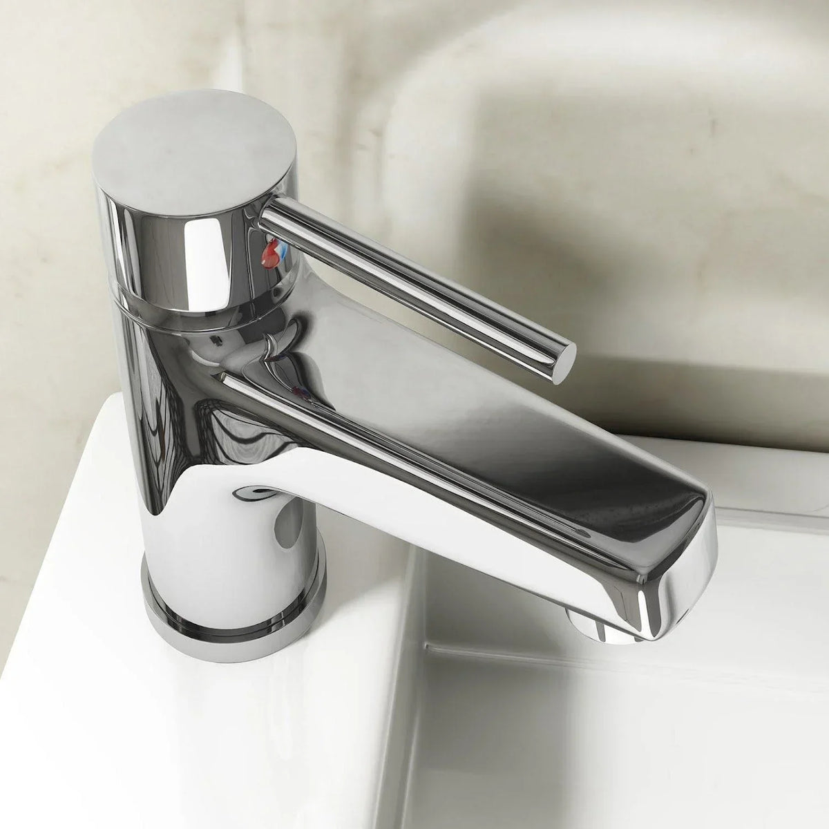 2 in 1 Close Coupled Toilet With Sink On Top Combo Space Saving Cloakroom Unit — alternate product view 6