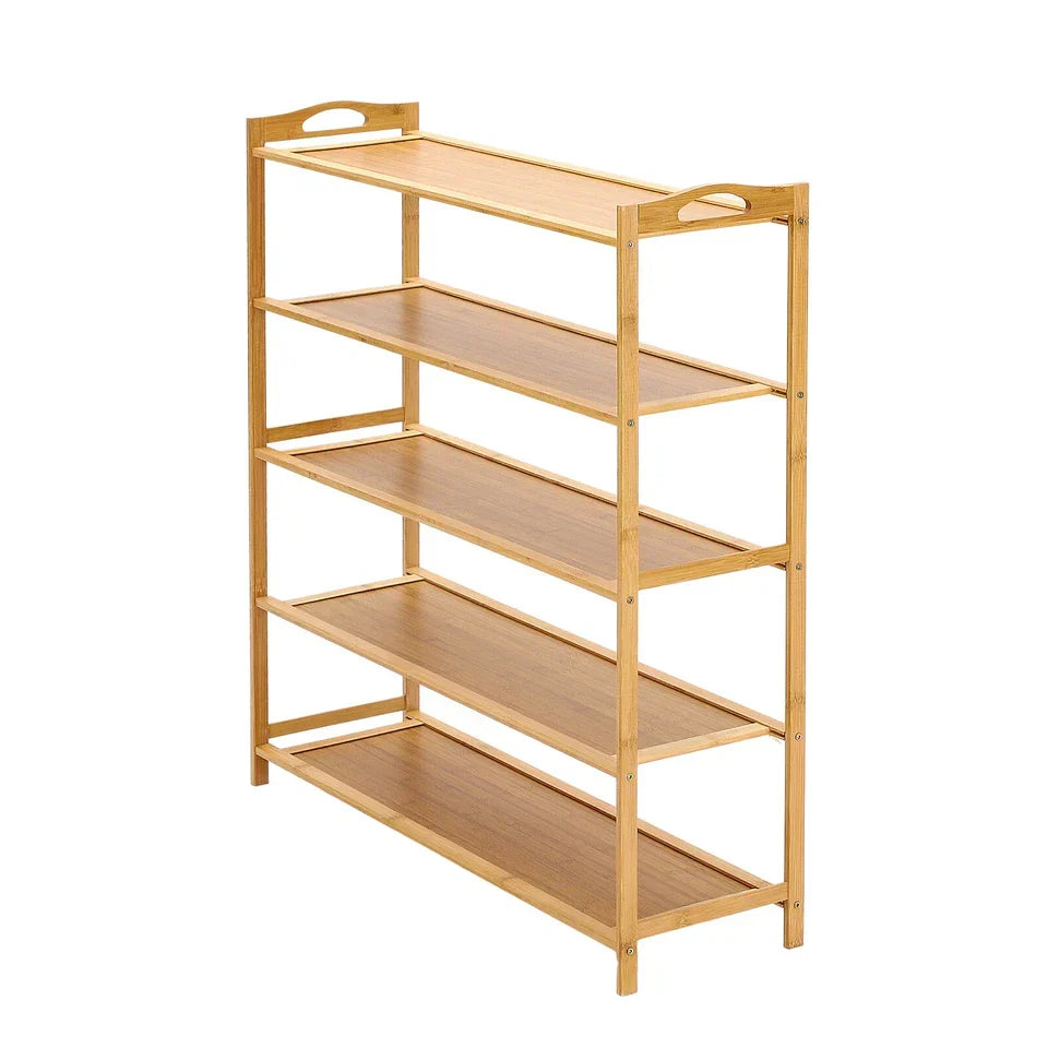 5 Tiers Bamboo Shoe Rack — alternate product view 8