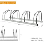 Bike Stand Rack For Bicycle Parking Stand Floor Wall Mount Indoor Outdoor New — alternate product view 7