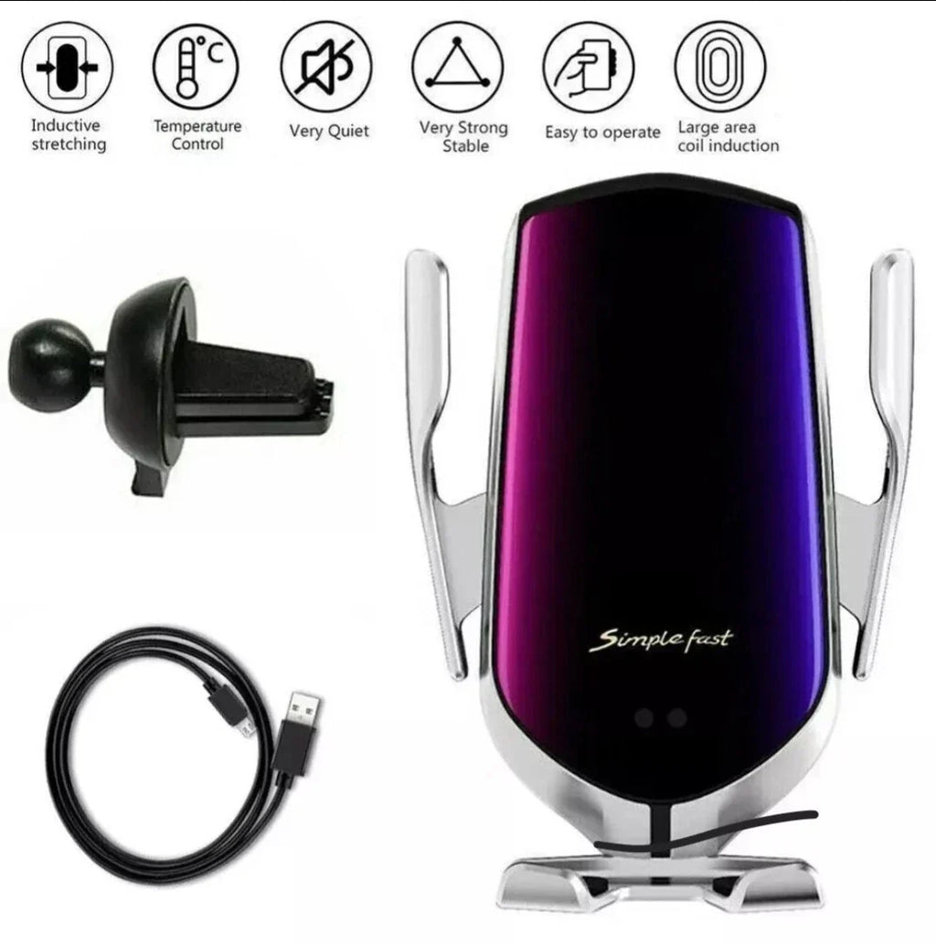 R2 Wireless Car Phone Holder Charger — alternate product view 2
