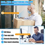 Wireless WiFi Smart Video Doorbell Phone Security Camera Door Ring Intercom Bell — alternate product view 3