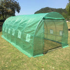 Walk-in Greenhouse Galvanised Frame Polly Tunnel Patio Garden Outdoor Polytunnel — alternate product view 7