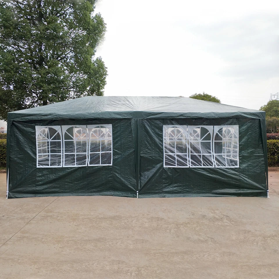 Gazebo Marquee Canopy Outdoor Patio Garden Wedding Party Tent — 4 side walls — alternate product view 6