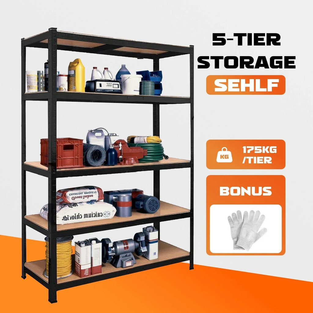 1.8M Warehouse Rack Storage Heavy Duty Steel — alternate product view 2