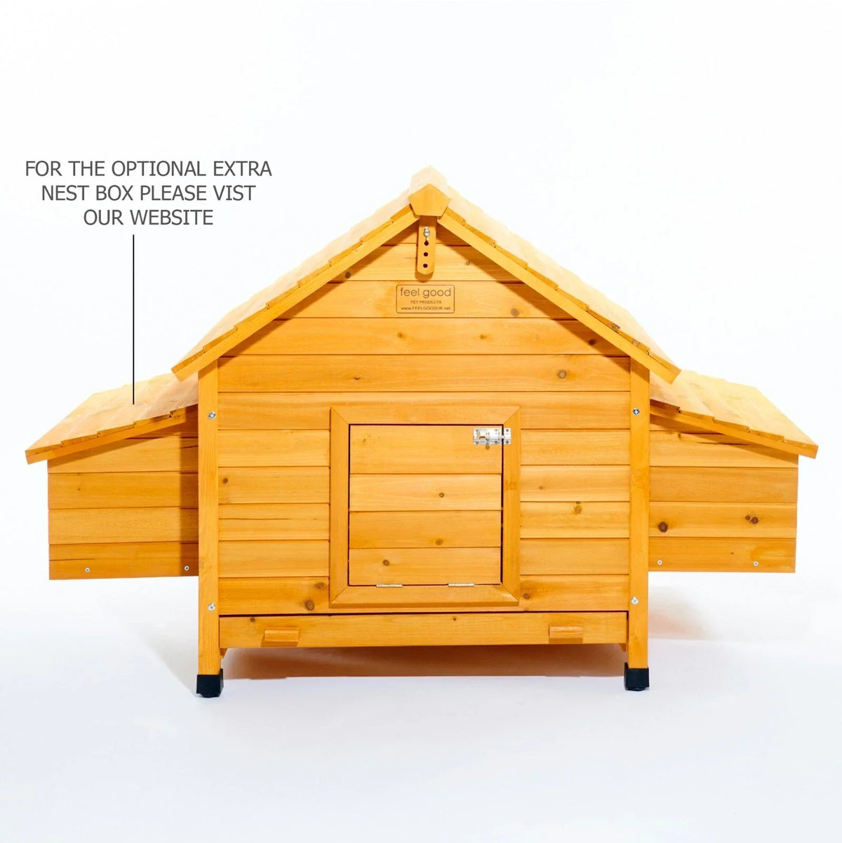 Chicken Coop Run Hen House Poultry Ark Home Nest Box Coup Coops Rabbit Hutch + — alternate product view 6