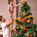 6/12x Clip On Christmas Robins Cute Festive Xmas Tree Bird Decoration Ornament — alternate product view 3